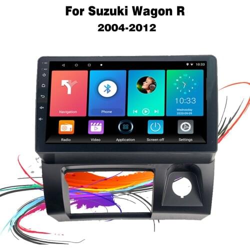 Eastereggs For Suzuki Wagon R 2004~2012 9 inch Android 8.1 2 Din Car Multimedia Stereo Player gps Navigation Wifi FM system