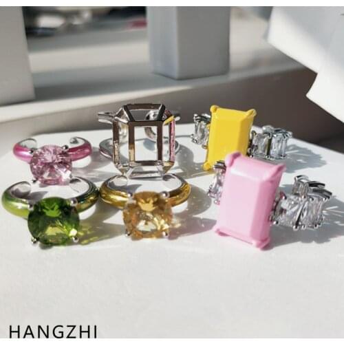 Кольца с фианитами для женщин HangZhi China At AliExpress