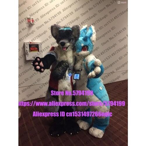 Customized Available REAL PHOTO dx0077 head CAT full sets husky dog Suit fursuit Costume fox Party Carnival Gift