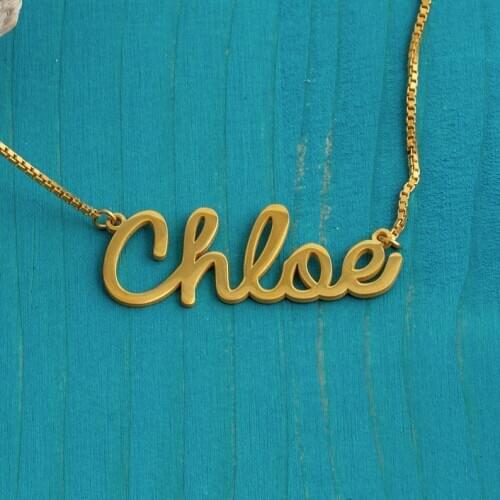 Personalized Custom Name Necklaces Nameplate Jewelry 2020 Stainless Steel Customized Letter Initials Necklaces For Women Gifts