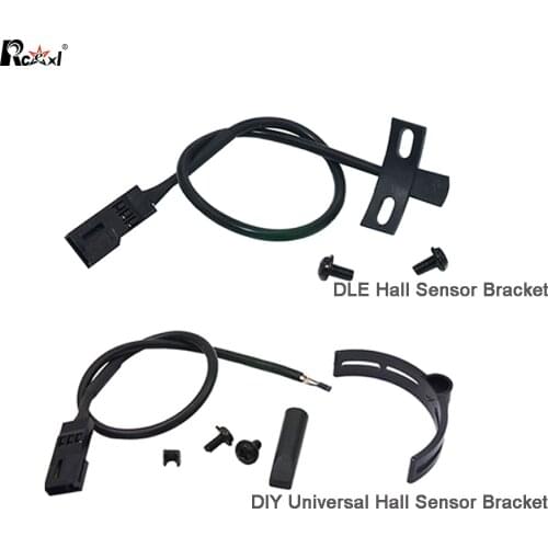 Rcexl Hall Sensor KIT Multifunctional DIY Sensor Bracket and DLE Hall Sensor Braket For Gasoline Engines