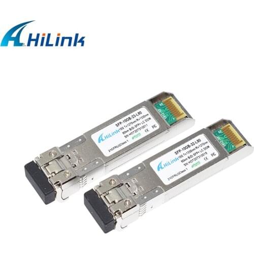 Bidirection SFP+ SFP Manufacturer Fiber Optical Transceiver Single SFP+ BIDI 10G 80KM