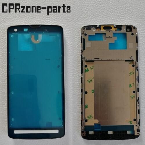 Black Bezel For Philips Xenium W8510 Middle Frame Front shell Housing