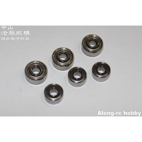 Free shipping : 3 set (2pcs/set) motor part bearing for sunnysky X2216 x2212 new version MOTOR 3.17 Shaft Motor Propeller