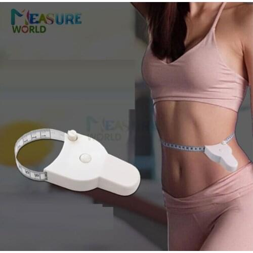 150cm Portable Retractable Ruler Body Fat Weight Loss Measure For Fitness Accurate Tool Caliper Measuring Tape Gauging Tool