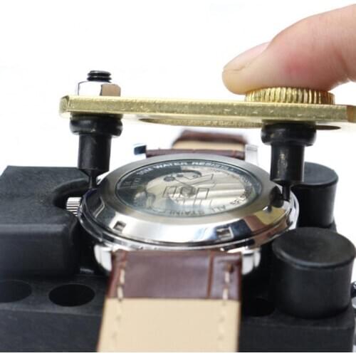 Adjustable Watch Back Cover Case Opener Battery Replacement Tool Key Wrench Remover Watch Repair Kit Watch Maker Tool