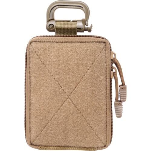 MOLLE Tactical EDC Pouch Range Medical Organizer Case Military Wallet Small Bag Vest Equipment for Outdoor Cycling Hunting