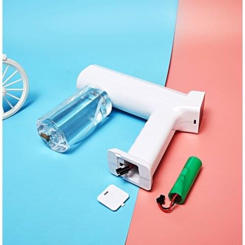 Touch Screen Type Removable Battery Atomizing Disinfection Gun Handheld Blue Light Touch Screen Switch 300ML