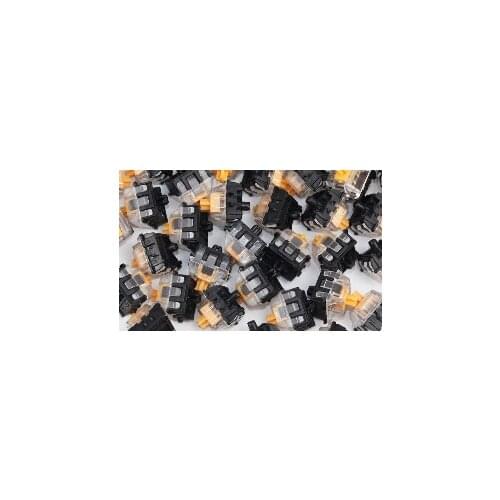 10-200PCS Optical Switches Orange Yellow Switches Interchange For Gateron Optical Switches Keyboard SK61 SK64 free shipping