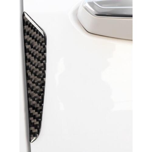 Car Door Carbon Fiber Anti-Collision Strip Protect Sticker For Nissan Qashqai Xtrail Micra 307Z 350Z Rogue Juke Leaf Accessorie