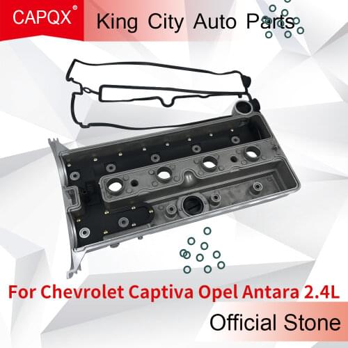 CAPQX 1Set For Chevrolet Captiva Opel Antara 2.4L (a set) Aluminium Alloy Engine Cylinder Head Valve Cover Hood