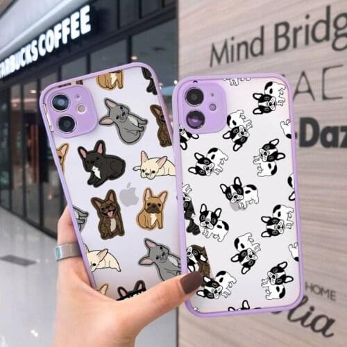 Owl cute funny cartoon luxury design Phone Case coque matte transparent For iphone 7 8 11 12 plus mini x xs xr pro max cover