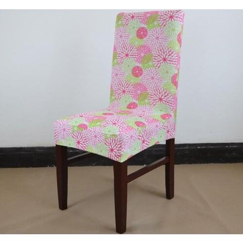 Elastic office stretch chair cover,fresh and fashion print home dining chair dust proof covers,high wheel chair anti dust covers
