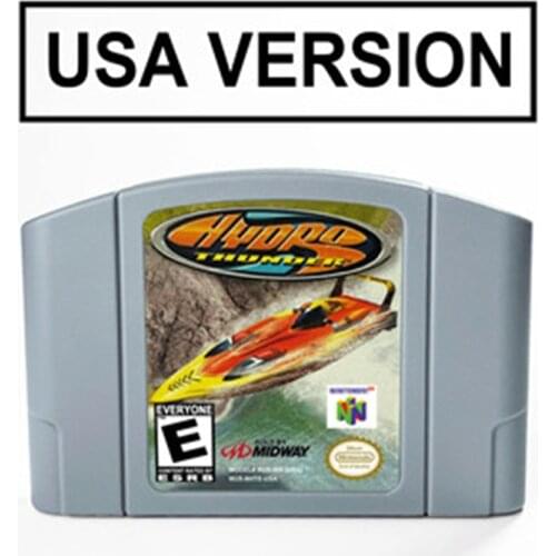Hydro Thunder For 64 Bit Game Cartridge USA Version NTSC Format