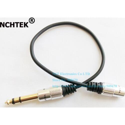 NCHTEK 1/8" 3.5MM Stereo Female Jack to 1/4" 6.35MM Stereo Male Plug Headphone Adapter Converter Cable 30CM/Free shipping/12PCS