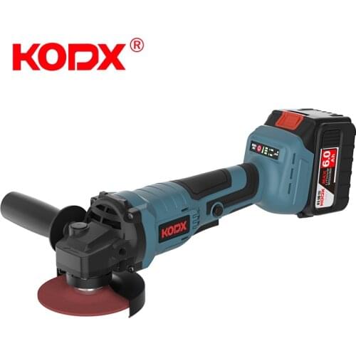 KODX Cordless Electric Brushless Angle Electric Grinder Grinding Machine Polishing Cutting For 18V Makita Lithium Battery
