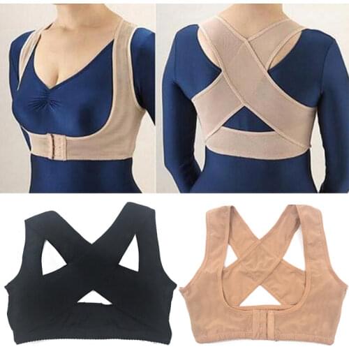 Posture Corrector Adjustable Women Back Support Belt Orthotics Posture Correction Brace Rectify Posture Corset Shoulder Posture