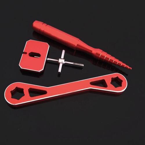 TOMA Repair Kit Baitcasting Fishing Reel Maintenance Tools Spool Bearing Pin Remover Trust Wrench Bearing Check Tool