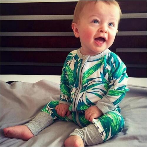 Autumn Winter Newborn Baby Clothes 2016 Baby Girl Clothing Jumpsuit Romper Infant Costume Kids Sleepwear Pajamas Bebes Onesie