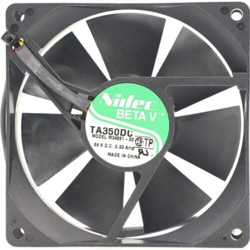 NIDEC M34691-33 92X92X25mm 24V 0.33A DC Fan Axial Cooling Fan