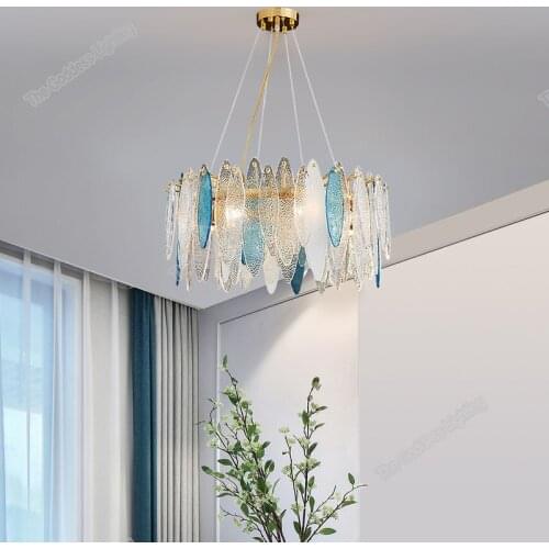 Hanging Crystal Modern LED Chandeliers Decor For home Kitchen Bedroom Living Dining Room The Ceiling Lamp Indoor Lighting Luster