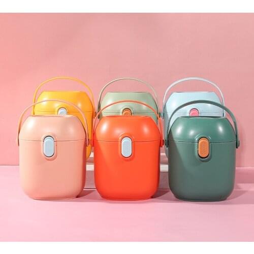 Portable Milk Powder Box Portable for Infants and Young Children Large-capacity Milk Powder Tank Storage Box