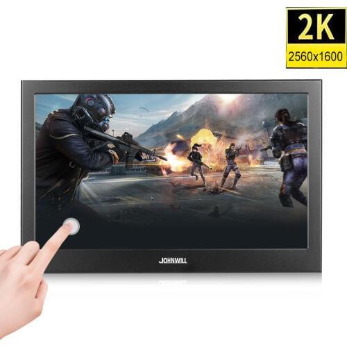 10.1 inch 2K IPS HD LCD Touch screen Portable Monitor pc Mini HDMI 11.6" 1080p usb display for Raspberry Pi PC Windows 7 8 10