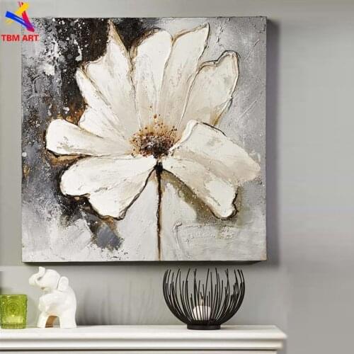 Thick Textured Hand painted Modern Abstract Oil Painting on Canvas for Living Room Home Decoration Wall Art Picture Gift TP001