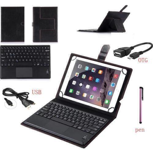 Smart PU Leather stand Case for Lenovo A10-70 A7600-h / A7600-f A7600 S6000 tablet Magnetic Wireless Bluetooth Keyboard Cover