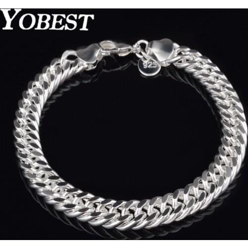 YOBEST Silver Bracelets