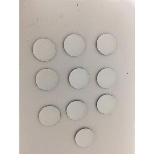 ZABEUDEIR 10PCS NEW REPLACEMENT STICKER EMBLEM LOGO FOR VW For opel For Fiat Auto Remote Flip Key Shell Folding Fob Emblem