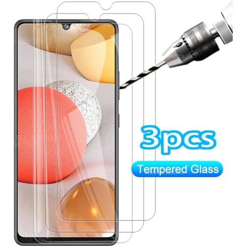 3pcs For Samsung Galaxy A42 5G 2020 Protection Glass For Samsung A42 Glass Screen Protector Safety Protective Glass Film A 42