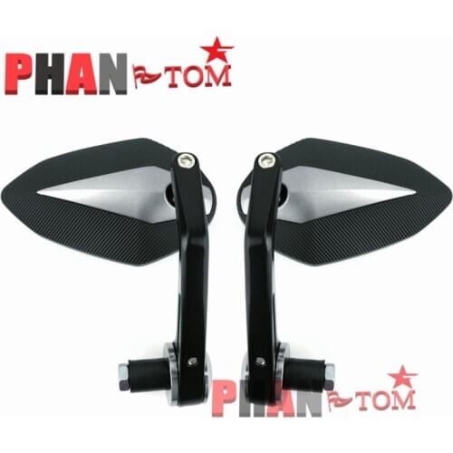 Motorcycle Mirror Handlebar Side Handle Bar Ends Mirror For YAMAHA R6 R1 MT 09 07 TMAX XMAX WR 125 250 KTM DUKE 690 125 200 390
