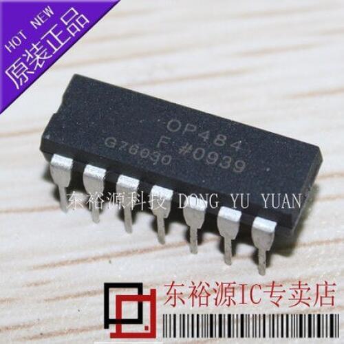 10PCS OP484FP DIP-14 OP484F DIP14 OP484 484F 484 New and original
