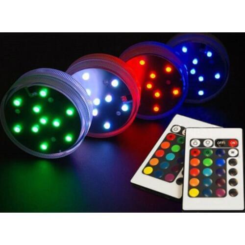 12pieces/lot) Waterproof LED Mini Party Lights for Lanterns,Hookah, Floral Led Light For Wedding Centerpiece Shisha Glass Vases