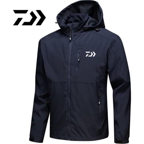 2021 DAIWA Professional Fishing Clothes Fall/Winter Mens Outdoor Sports Waterproof on Foot Suit Riding Camping Windproof Jacket