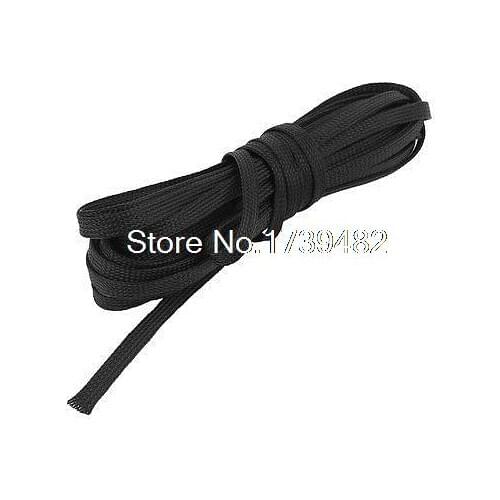 5/16" PET Cable Wire Wrap Expandable Braided Sleeving 8M 26ft