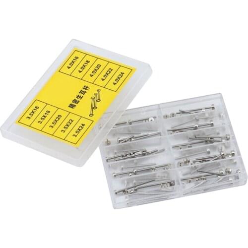 5 Size Stainless Steel Watch Band Spring Bar Strap Link Pins Repair Tool -- Watch Parts Lug Screw 16 - 24mm