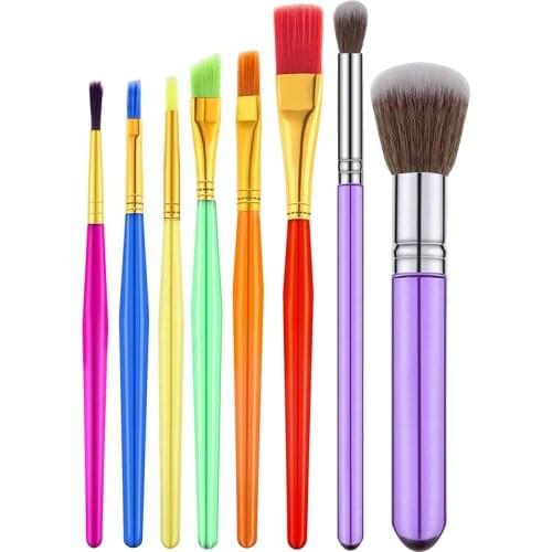 8 Pcs Cake Decorating Brushes Tools Set Cookie Decoration Brushes Fondant Decorating Tools Fondant Decoration Supplies