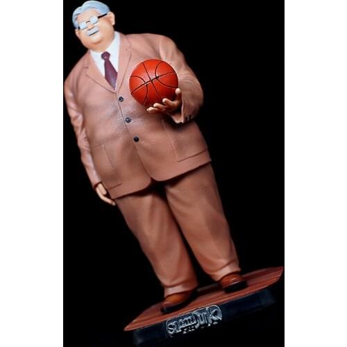 Bandai Version of Slam Dunk GK Mitsuyoshi Anzai Scene Shohoku Sakuragi Hanamichi Coach Two-dimensional Animation Figure Toys