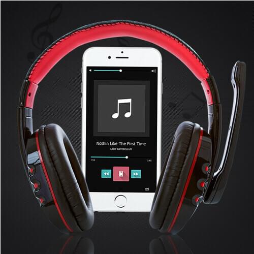 V8 Wireless Bluetooth Headset Gamer Stereo Gaming Headphones Handsfree Earphone With Mic For PC Mobile Phone Mp3 Tablet Laptop