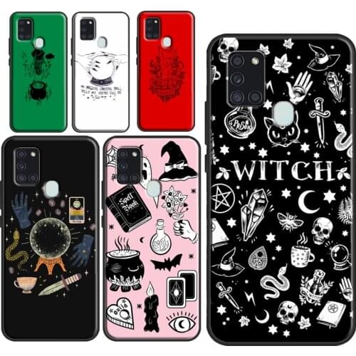 Witch Aesthetic Art Case For Samsung A71 A51 A31 A41 A11 A10 A02 S A30 A50 A70 A21S A20e A12 A32 A42 A52 A72