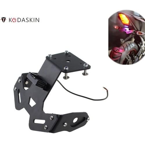 Kodaskin Motorcycles Registration Plate Holder License Plate Frame For Yamaha MT 15 yzf mt15 mt-15 2017 2018