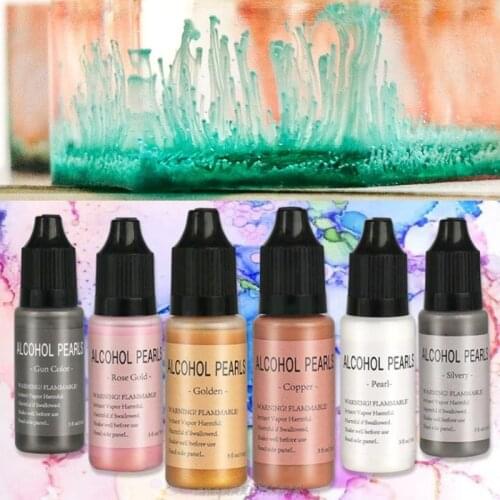 30 Colors Epoxy Resin Diffusion Pigment Alcohol Ink Liquid Colorant Dye DIY Crafts Jewelry Making Accessory M22 21 Dropship