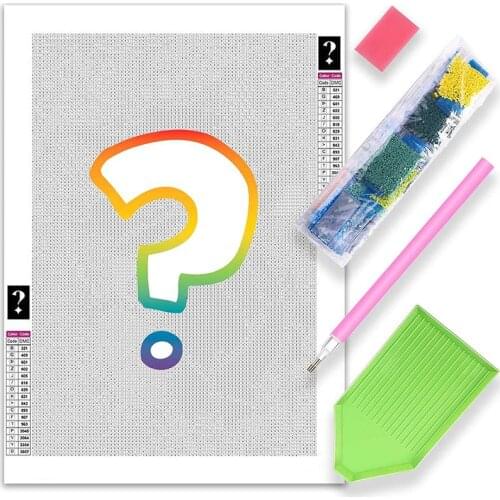 Mystery Diamond Painting 5D DIY Diamond Embroidery Round Square Full Diamond Mosaic Animal Flowers Picture Cross Stitch Gift