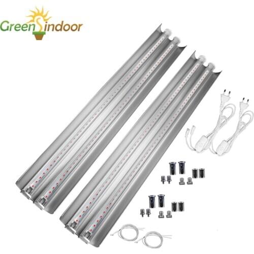 Led Grow Phytolamp For Plants With Two Strips Full Spectrum Led Grow Light Hydroponics Led Garden Phyto Lamp For Plants Flowers