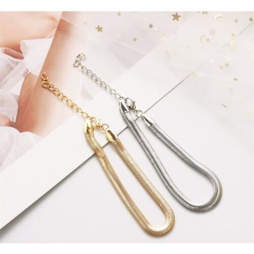 New Fashion Accessories Jewelry gold Snake Chain Anklet, Herringbone adjustable charm anklet,ankle leg bracelet,foot jewelry