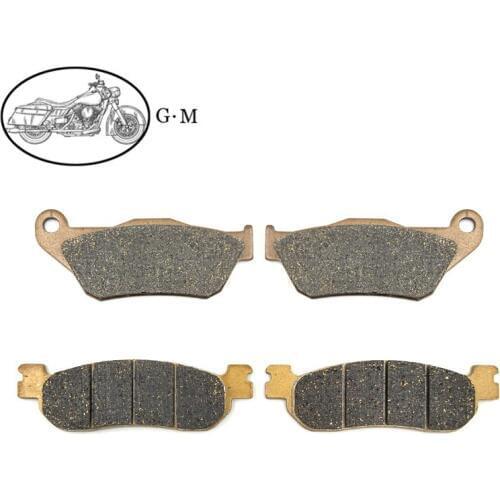 Motorcycle Front / Rear Brake Pads For YAMAHA XP250 R XP250R X-Max (Brembo Front/Caliper/Non ABS/1C0) 2005 2006 2007 2008 2009