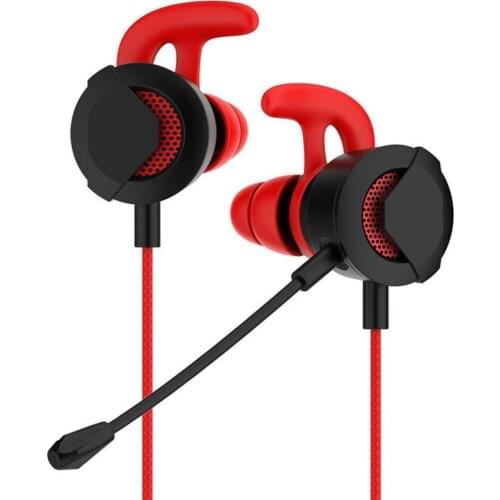 3.5mm In-Ear Wired Earphones Noise Reduction Gaming Headphone with Microphone