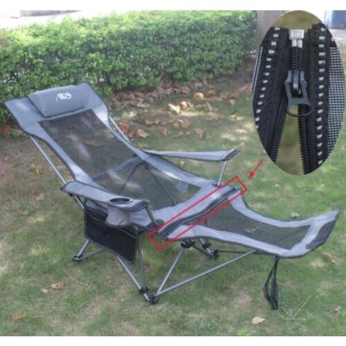 Detachable Folding deck chair Reclining chair Portable Beach Chair Outdoor Sun Lounger fishing chair